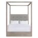 Arcadia - Queen Canopy Bed - Grey
