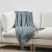 Throws - Rug 50' x 70' - Chambray Blue