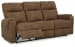 Edenwold - Brindle - 2 Pc. - Reclining Sofa, Reclining Loveseat With Console