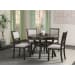 Amherst - Standard Height 5 Piece Dining Set-Table And Four Side Chairs - Walnut