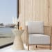 Fern - Outdoor Accent Table - Beige