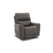 Carter - Power Rocking Recliner With Power Headrest, Lumbar, Heat & Massage - Smoke