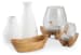 Colleigh - White / Brown - Accessory Set (Set of 5)