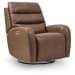 Motion-Max - Swivel Glider Power Recliner - Saddle