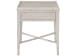 Past Forward - Rectangular End Table - Pearl Silver