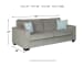 Altari - Alloy - 4 Pc. - Sofa, Loveseat, Chair, Ottoman