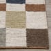 Soumak - Check Rug 5' x 8' - Natural Multi