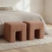 Aidy - Stool - Washed Pink