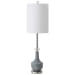 Piers - Mottled Buffet Lamp - Blue