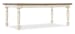 Americana - Leg Dining Table With One 22" Leaf - White