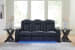 Fyne-dyme - Sapphire - Power Reclining Sofa With Adj Headrest