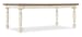 Americana - Leg Dining Table With One 22" Leaf - White
