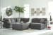 Jayceon - Steel - Oversized Accent Ottoman