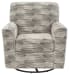 Callisburg - Granite - Swivel Glider Accent Chair