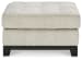 Maxon Place - Stone - Oversized Accent Ottoman