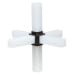 Double Cross - Sculpture - Opaline Crystal