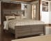 Juararo - Queen Panel Bed - Dark Brown