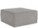 Bottega - Ottoman Large Outdoor, Special Order - Gray