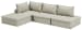 Bales - Taupe - 4-Piece Modular Seating