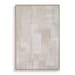 Erase - Canvas Abstract Art - Gray