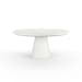 Bazaar - Pedestal Dining Table - Bone