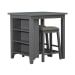 Brook Creek - 3 Piece Counter Set - Gray