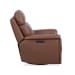 Refined - Power Swivel Gliding Recliner With Power Headrest & Lumbar - Hickory