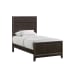 Beaumont - Twin Panel Bed - Merlot