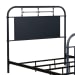 Vintage Series - Full Metal Headboard - Navy