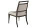 Cohesion Program - Nico Upholstered Side Chair - Dark Brown - Wood