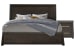 Tauren - Queen Panel Bed With Nightstand - Coffee Bean