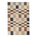 Soumak - Check Rug 5' x 8' - Natural Multi
