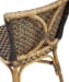 Black and Tan Dining Chair