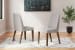 Lyncott - Light Gray / Brown - Dining Uph Side Chair (Set of 2)