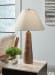Danset - Brown - Wood Table Lamp