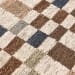 Soumak - 2' x 3' Jute Check Area Rug - Natural Multi