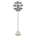 Dandelion - 54" Sculpture - Black / Brass