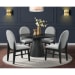 Portland - Round Dining Table - Black