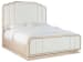 Nouveau Chic - California King Upholstered Bed - Light Brown