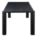 Post - Large Dining Table - Black Oak