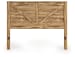 Maystonna - King Crossbuck Panel Headboard - Brown
