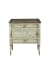 Thatcher - End Table - Pearl Silver / Dark Brown