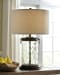 Tailynn - Clear / Bronze Finish - Glass Table Lamp 