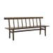 Lafayette - Bench - Dark Brown