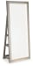 Evesen - Champagne - Floor Standing Mirror/Storage