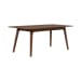 Space Savers - Rectangular Leg Table - Brown