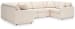 Modmax - Oyster - 6-Piece Sectional