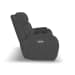 Strait - Power Reclining Sofa with Power Headrests - Gray
