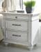 Kanwyn - Whitewash - 8 Pc. - Dresser, Mirror, Chest, King Panel Bed with Storage Bench, 2 Nightstands