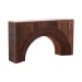 Cole - Console - Dark Brown / Beige